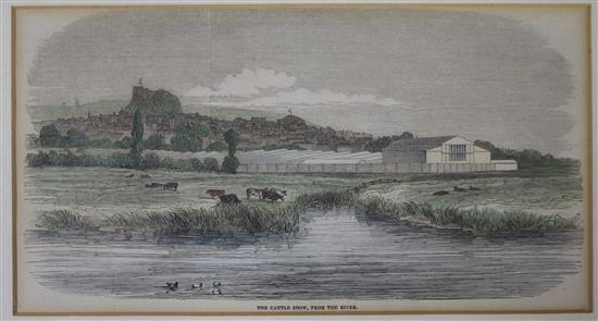 A box of assorted Lewes prints